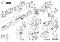 Bosch 3 611 B4A 061 GBH 3-28 DFR Rotary Hammer Spare Parts